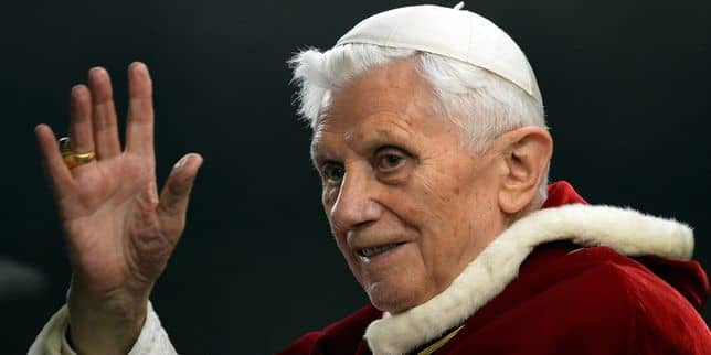 Beelden ontslag Benedictus XVI
