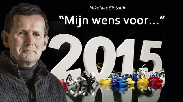 Bij het begin van een nieuw jaar, Nikolaas Sintobin sj