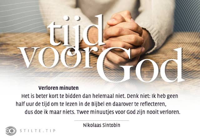 Hoe kort mag je gebed zijn? – Stiltetip van Nikolaas Sintobin sj