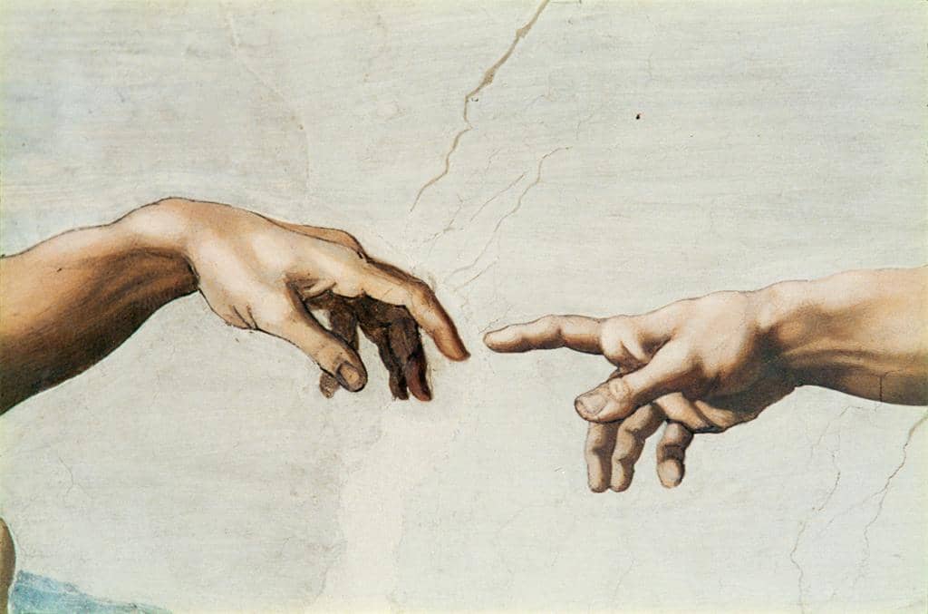 Michelangelo_Creation_finger_detail