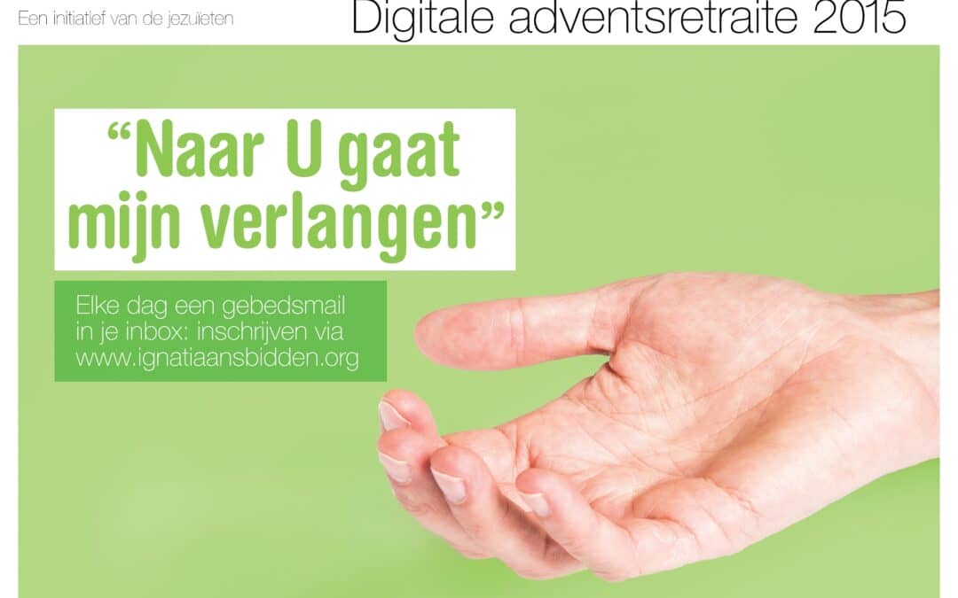 Inschrijven voor de adventsretraite kan nog steeds!
