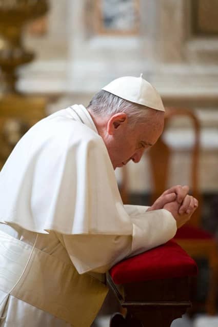 Handleiding over hoe Paus Franciscus in mekaar zit