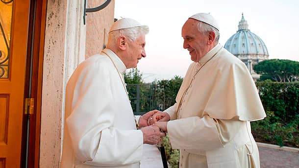 Paus Franciscus over zijn relatie met Paus emeritus Benedictus