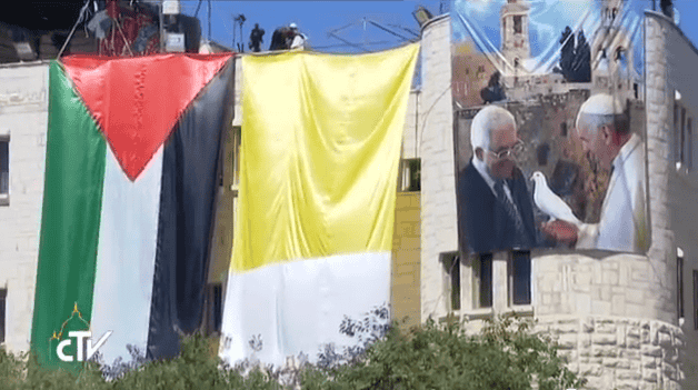 Vier nu de Eucharistie met Paus Franciscus in Bethlehem