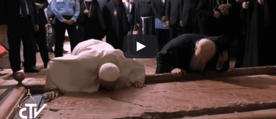 Mooiste beelden bezoek Paus Franciscus aan Heilig Land