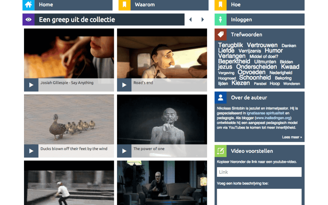 Ken je dé gespecialiseerde video-website om te werken rond innerlijkheid?