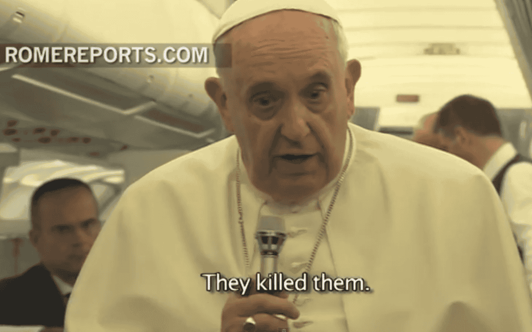 Paus Franciscus blikt terug op zijn bezoek aan Albanië