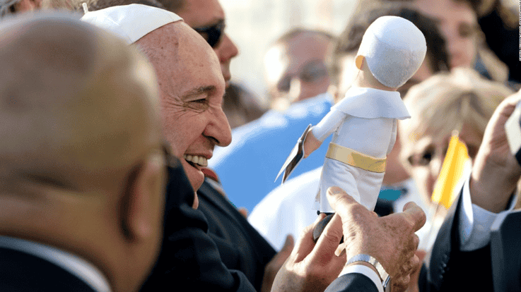 De aantrekkelijke zelfrelativering van paus Franciscus –  Waarheid in tijden van internet (10/15)