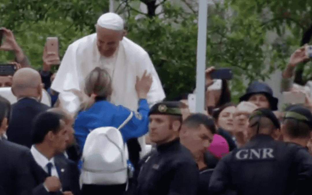 Bezoek paus Franciscus aan Fatima: rechtstreekse beelden