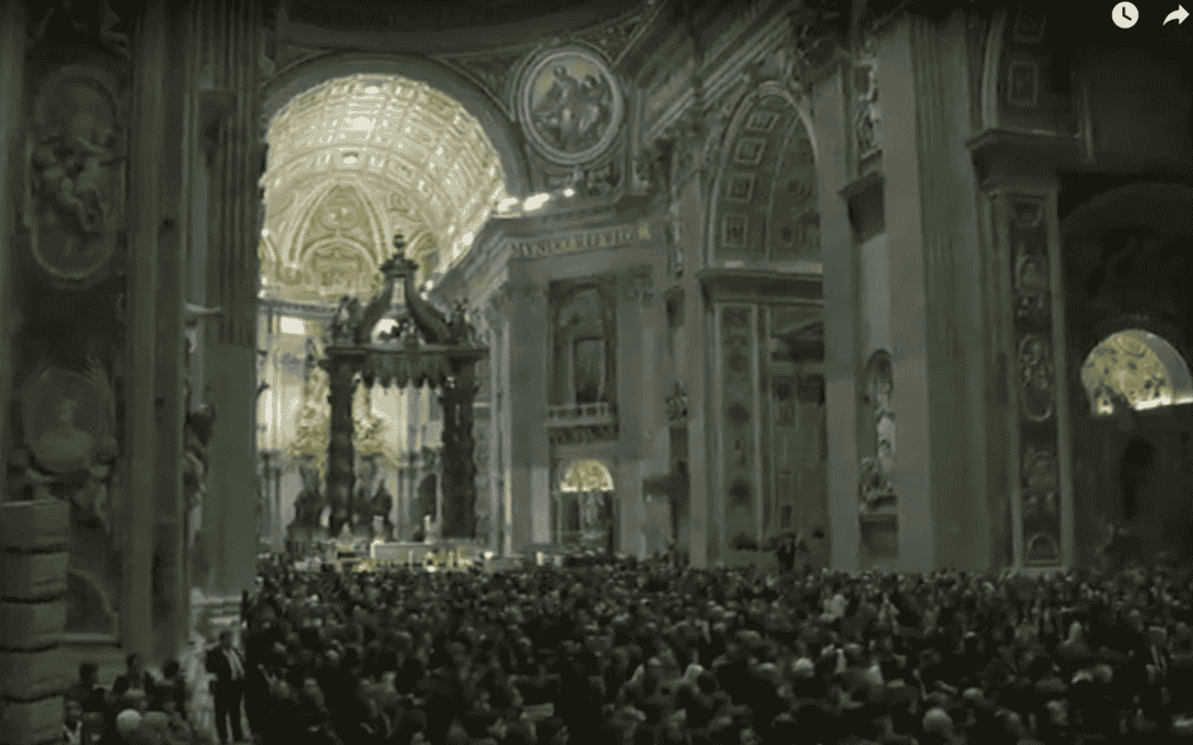 Middernachtmis 2017 met paus Franciscus: rechtstreekse beelden