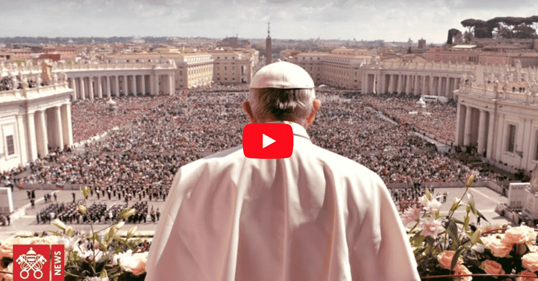Zegen «Urbi et Orbi» door paus Franciscus op Kerstdag in Rome