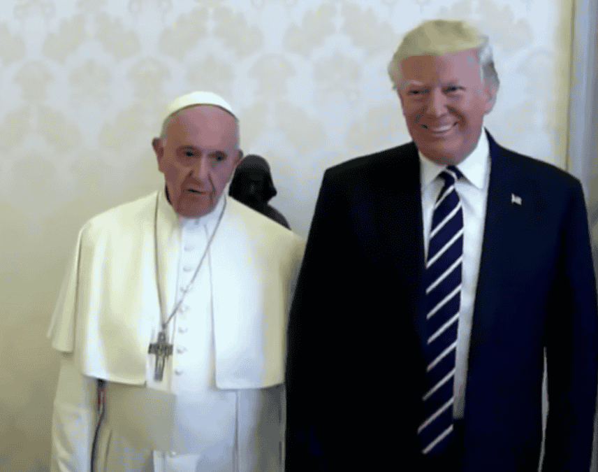 Wat zou paus Franciscus hier wel over denken?