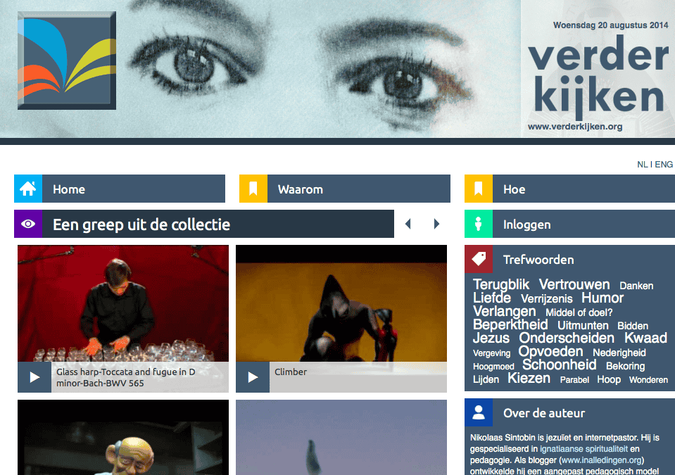 Luister naar radio-interview met Nikolaas Sintobin sj over video-website «Verder kijken»