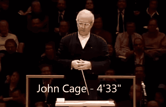 Een concert van stilte