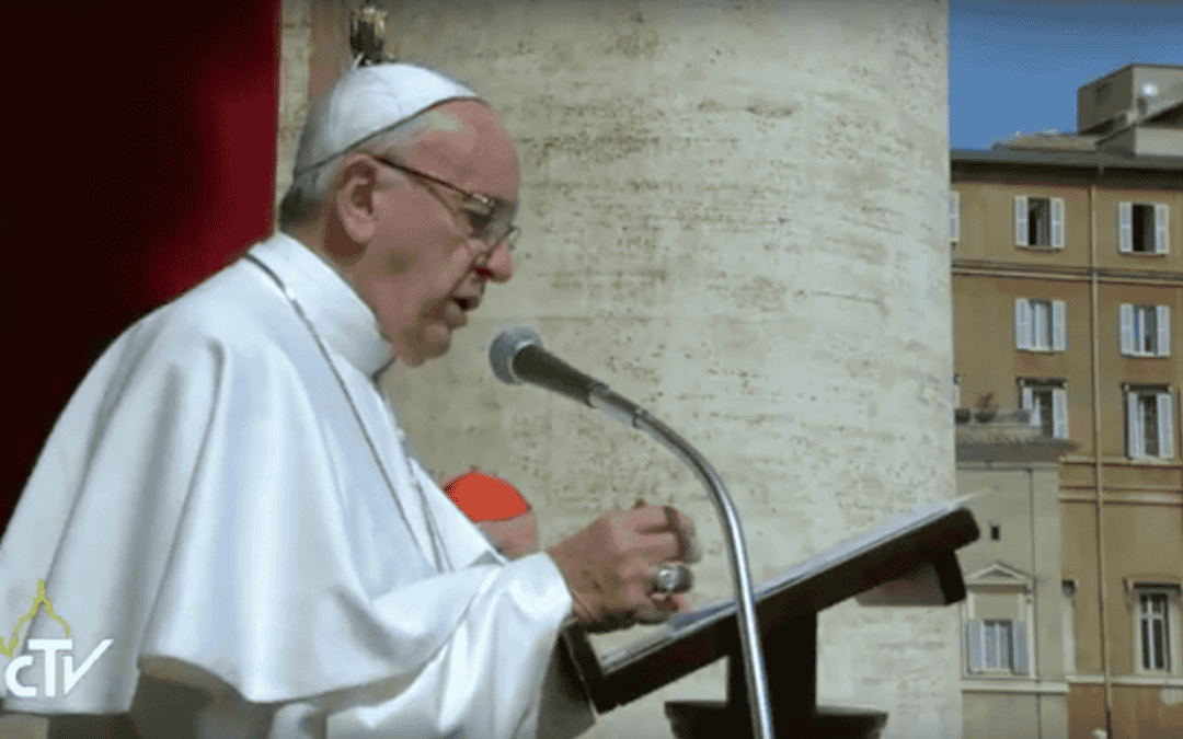 Rechtstreekse beelden Paasboodschap Paus Franciscus en zegen Urbi et Orbi