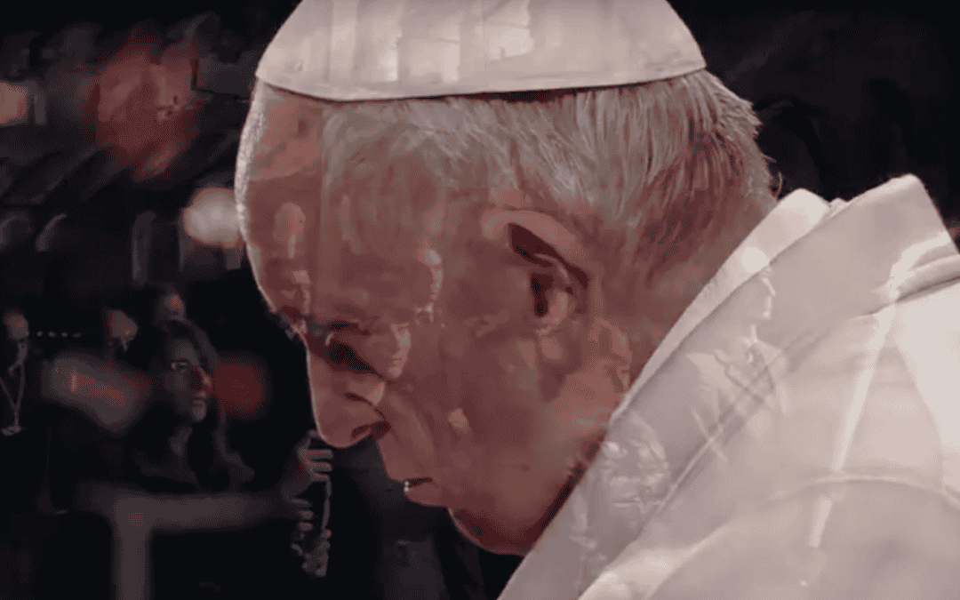 Kruisweg, samen met paus Franciscus, in het Colosseum in Rome
