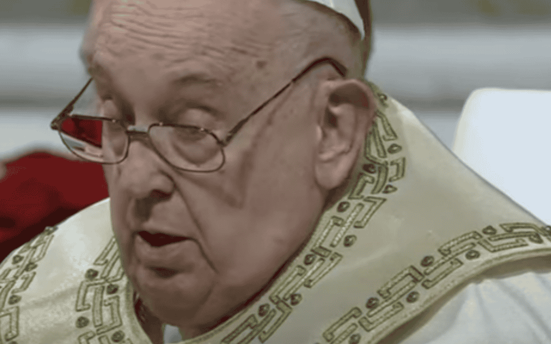 Wat is nu eigenlijk precies de christelijke hoop? – Vertaling van de homilie van paus Franciscus in de nachtmis 2024