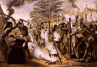 Niet geschikt voor gevoelige lezers: het geloofsgetuigenis van Jean de Brébeuf sj en Isaac Jogues sj