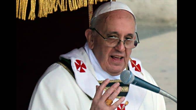 Franciscus roept op tot respect voor milieu en zwakkeren