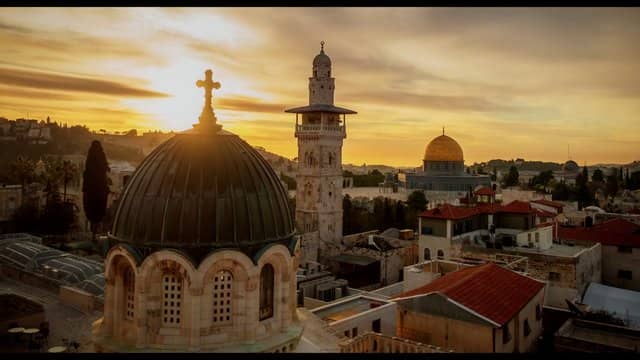 Verwelkoming van Paus Franciscus bij aankomst in Israël