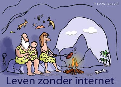 Hoe het komt dat je kan leven zonder internet en dat dit nog goed is ook