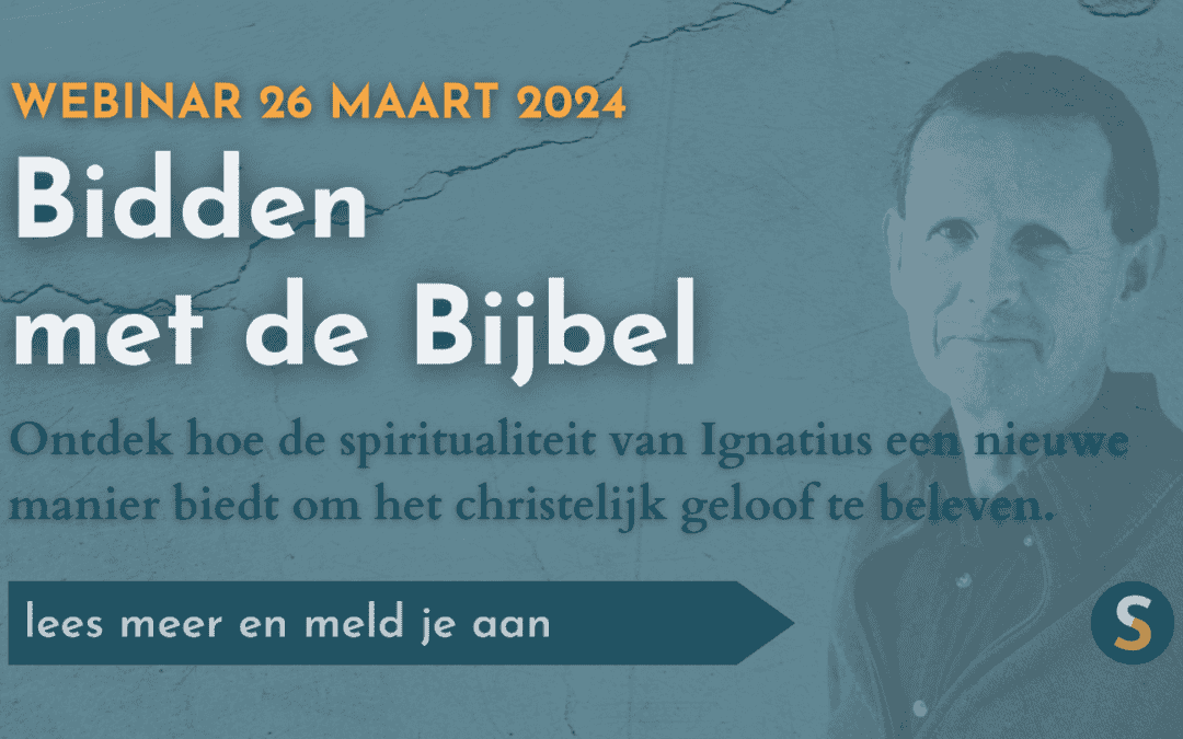 Nikolaas Sintobin sj en Jos Douma in gesprek over «Bidden met de Bijbel»: webinar 26 maart 2024 – Schrijf je nú in!